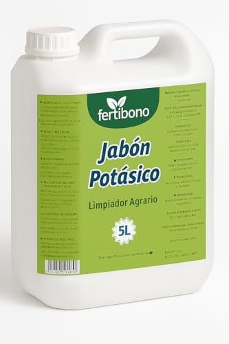 Fertibono Jabón Potásico 5L - Limpieza Natural, Multiusos | Con Aceite de Coco y Glicerina | 100% Biodegradable y Seguro para el Hogar