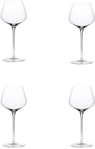 UTMACH Goblet Red Wine Glass Large Balloon Bowl Crystal Wine Glasses Gift for Set of 530ML/17.9OZ Perfect for Party Wedding Celebration Exquisite