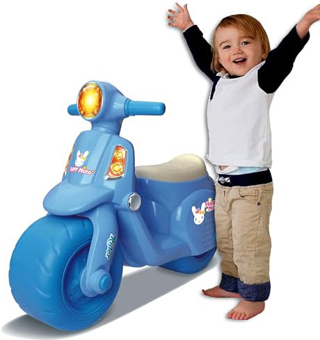 COO11 Ride On Scooter for Toddlers, Push Along Bike with Handlebars, Foot-to-Floor Balance Scooter Design for Indoor & Outdoor Safe Play, Fun Learning Toy for Kids 1-3 Years Boy & Girl