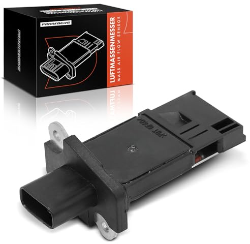 Frankberg Capteur de débit d'air massique 6 broches diesel 53013733AB | Compatible avec: Nitro, Cherokee KJ, Wrangler III JK, Grand Voyager V RT, Cherokee KK