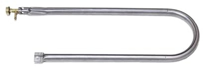 Bruciatore a gas per pietra lavica pietra ollare 69,5x22 a gas GPL cm curvo a U
