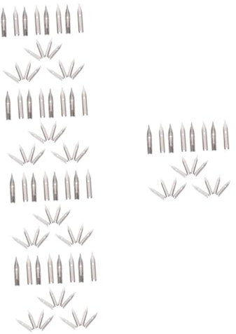 VILLCASE 100stücke Teiliges Set Von Ersatzfedern Für Füllfederhalter Schreibfedern Für Kalligraphie Und Tägliches Schreiben Für Schüler Und Studenten Leicht Zu Installieren Langlebig