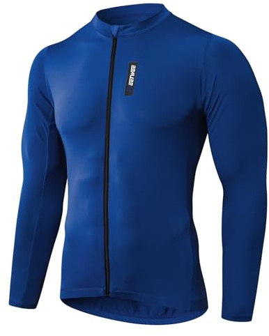 MEETWEE Radtrikot Kurze-/Langarm Radtrikots für Herren,Fahrradbekleidung Herren,T-Shirts für Radfahrer,Atmungsaktives Radtrikot,Schnell trocknendes Fahrradtrikot,Rennrad-Trikot.
