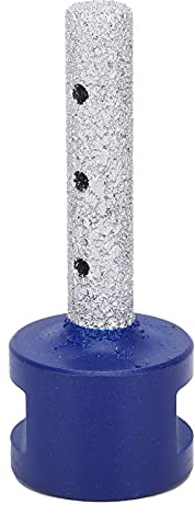 Polished Reaming Drill, Thread Milling Cutter Mortar Tooling Dry Bit Straight Shank Brazed Aperture 10cm