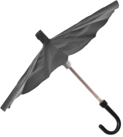 LOPUNER Miniature Umbrella for Dollhouse Openable Mini Parasol Craft Decorative Props for Boys and Girls Play Vintage Style