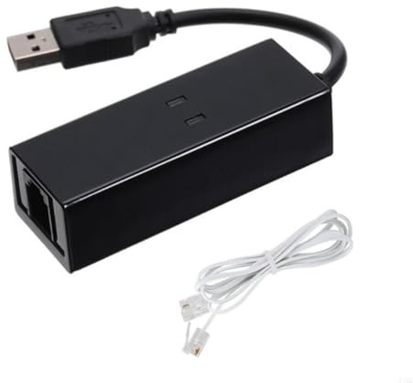 Osmond Módem Fax 920L de un Solo Puerto USB 2.0 de 56 K, Controlador de Módem Externo para 7, 8 y 10 XP. Puerto de Módem USB.