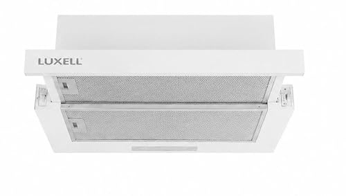 Cappa Aspirante Da Incasso 60 cm Bianca White, Alimentazione: 220-240 V Frequenza: 50/60 Hz, Potenza: 90 W, Portata aria: 250 m³/h, Classe di isolamento: Classe I, Grado di protezione: IPX10