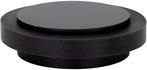 EVI Herrajes | Butée De Porte Adhésive | 45 x 14 mm | Caoutchouc Noir En Silicone Naturel | Acier Inoxydabl | Laqué Noir | Forte AdhéSion | 100% fonctionnel | Mod. I-203 35X12-NG