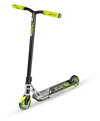 Madd Gear MGP MGX Freestyle Stunt Scooter Pro Tretroller Kickscooter Roller Stuntscooter (grau/grün)