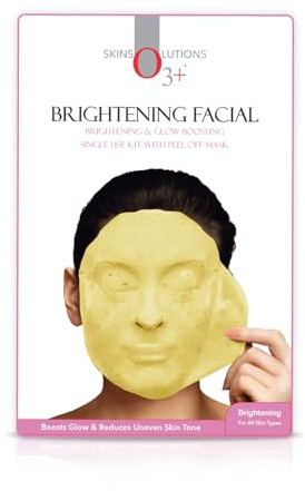 O3+ KIT-216 Aufhellendes Gesichtsset mit aufhellender & aufhellender Peel-Off-Power-Maske (45 g)