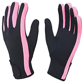 3mm Wetsuit Gloves Neoprene Diving Gloves Anti-Slip Thermal Swim Gloves Elastic Five Fingers Quick Dry Scuba for Men Women Snorkeling Swimming Surfing Sailing Kayaking