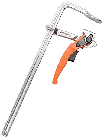 Pinza Para Trabajar La Madera Sargentos Carpintero Sargentos Para Madera Abrazadera En F De Trinquete De Alta Resistencia, Clip Para Carpintería, Herramienta De Hierro De Férula Fija, Abrazadera Fija