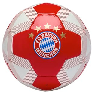 FC Bayern München Fußball I Größe 5 I Rot-Weiß I Fußball