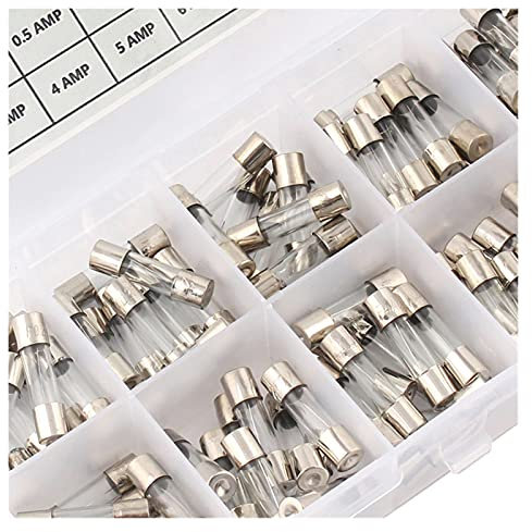 PAKMEZ Auto-Flink-Glassicherungen, Auto-Glasrohrsicherungen, 0,2–20 A, 0,5–30 A, sortiertes Kit for Auto-Licht-Inflator-Staubsauger (Color : 0.5 30a)