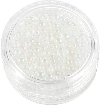 Mikroperlen aus Glas für Maniküre Dekoration 1 Kasten