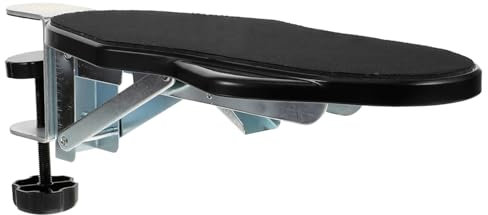 DIYEAH Computer Arm Rest Mit Ergonomischer Handballenauflage Klappbare Unterstützung Für Schreibtisch Für Büro Und Zuhause Entlastung Für Handgelenke Und Unterarme