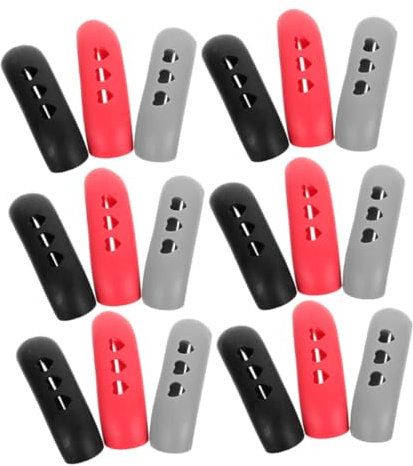 SEWOART 18pièces Couvre-poignées De Poêle Plastique Résistant Chaleur pour Ustensiles De Cuisine avec Couvercles Amovibles pour Poêles Et Casseroles