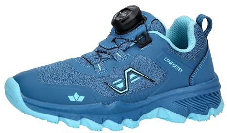 Lico Pojkar unisex barn rockledge trekkingskor, petrol/turkos, 29 EU