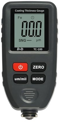 Car Paint Thickness Digital Meter Electroplate Coating Tester Detector High Contrast Thickness Measure Instrument Paint Film Detector