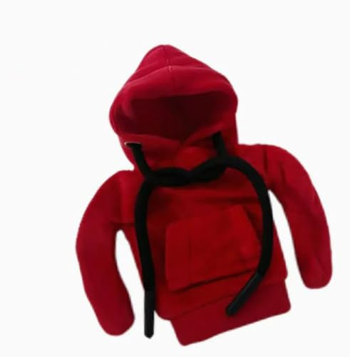 Universale Copri Pomello Cambio Auto per Renault Twingo E-Tech 2020-2025, Resistente all'Usura Antiscivolo Lavabile,Red