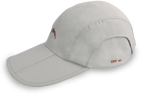 Winsegom Waterproof Men Baseball Caps, Sun Protection Baseball Cap with Long Brim, Breathable Men Hats with Adjustable 55-60cm for Mens Running Climbing Walking Sports