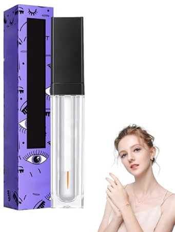 ZWWOGE 7ml Wimpernwachstumsserum Wimpern Conditioner, Lash Serum ohne Hormone für Wimpernstärkung Wimpernverdichtung und Wimpernverlängerung, Vollere Wimpern und Augenbrauen