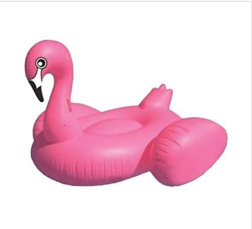 Toyland® 150cm/59 Giant Inflatable Pink Flamingo Pool Float - Holiday Essentials