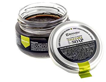 ESCODA Jabon Acondicionador Crema Pinceles - Alta Protección entre Usos Artesano Fabricado en España Acuarela Óleo Acrílico Pintura Maquillaje Natural 100 gr