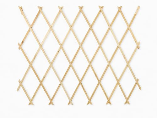 HERSIG - Celosias para Terraza Exterior - Celosia Madera Natural (180x90cm) - Celosia Terraza - Decoracion Jardin Exterior - Celosias Decorativas Resistentes
