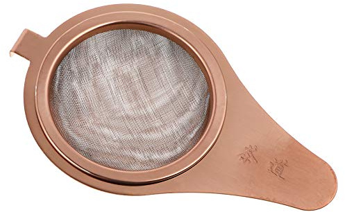 Angoily Colador Para Hornear Filtro de Té Té Infusor de Té Té Chino Té Colador Acero Inoxidable Filtro de Hoja Filtro de Malla Radicional Kung Fu Ceremonia de Té Accesorio Verde