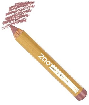 Zao Jumbo-Stift für Lippen und Wangen – 584 Rosenholz – Bio Vegan