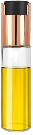 Spruzzatore di Olio per Cucinare, Nebulizzatore di Olio D'oliva in Vetro, Spritz di Olio D'oliva, Flacone Spray di Olio D'oliva per Prevenire Scivolamenti per Cucina, Friggitrice Ad Aria, Insalata, Co