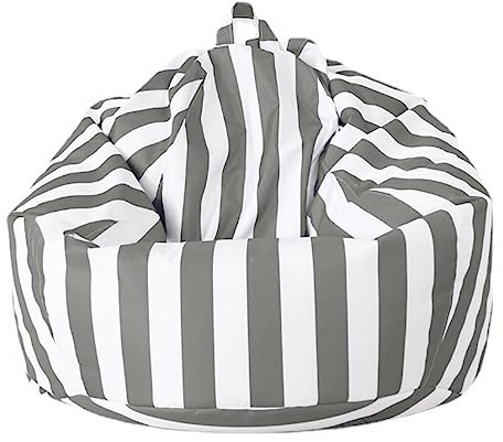 SXBCyan Schwimmender Sitzsack for Pool, Outdoor-Sitzsack-Pouf-Abdeckung ohne Füllstoff, wasserdichter Puff-Salon, Strand, Garten, Sitzsack, Stuhl, Ecksitz, Puf-Sack(Gren,D100cm-3.3ft-Cover)