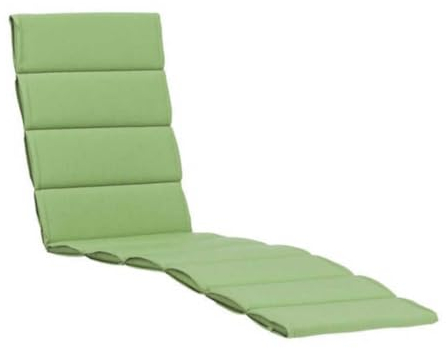 KETTtex EXKLUSIV Comfort Plus Auflage Liege Grün I Gartenliege Polster 200x60x4cm I KTH1 Plus Liegenauflage I weich & robust I Wasser- und schmutzabweisend I atmungsaktives Liegekissen I Dessin 2632