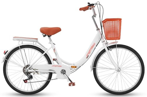 22/24-Zoll-Klapprad Für Erwachsene, Männer Und Frauen, Vollreifen, Pendler Mit Variabler Geschwindigkeit, Retro-Fahrrad Für Studenten