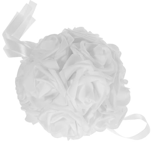 RORPOIR Dekorative Blume Künstliche Rose Für Hochzeitsfeiern Elegante Ornamente Robustes Material Detaillierte Textur Vielseitige Hängedekoration