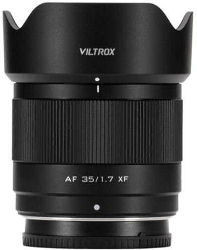 VILTROX 35mm F1.7 X Mount APS-C pour Fuji X Mount Objectif Autofocus,AF 35mm f/1.7 X Objectif à Focale Fixe et Grande Ouverture pour Fuji X-Pro2 X-T3 X-T10 X-T30 X-T200 X-H2 X-T5 X-S20 X-T50