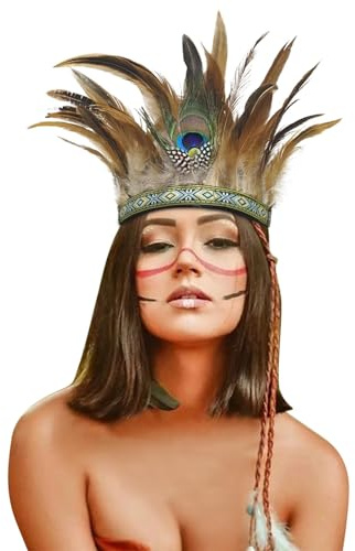 Feder Haarschmuck Damen 20er Jahre Accessoires Schwarz Federboa Feder Haarreif mit Künstlichen Blumen Fascinator Kopfschmuck für Damen Schwarz Feder für Karneval Cocktail Party Accessoires