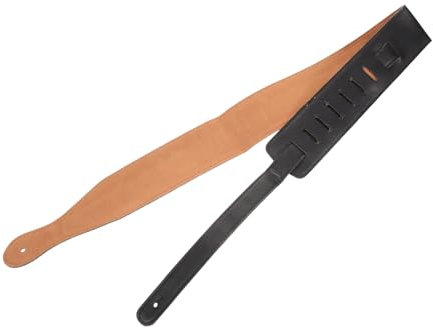HEATSHAKING Gitarrengurt Für Erwachsene Verstellbarer Schultergurt Mit Plektrumhalter Geeignet Für Ukulele Akustikgitarre Und Bass Aus Leder Gefertigt