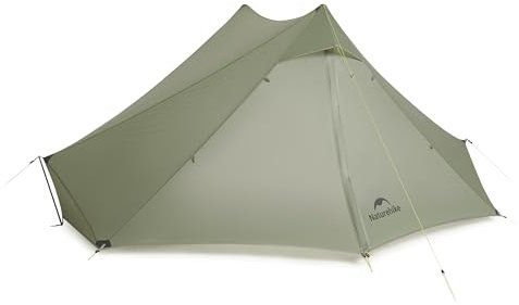 Naturehike Summiture UL Zelt Ultraleichtes 2 Personen Wanderzelt 3 Jahreszeiten Wind- und wasserfest 5 Aufstellmodi für Wandern, Camping, Klettern