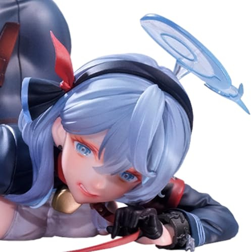 DEXSHUN Amau AKO Figur Anime Niedliches Spiel Charakter Amau AKO Figur Modell PVC Statue Sammlerstück Ornamente Desktop Dekoration 7cm