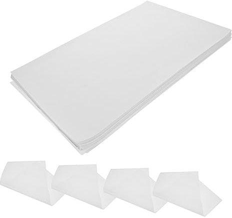 OUFGXZL 500 Feuilles de Papier d'emballage Alimentaire for Hamburgers, Papier Non sulfurisé, Papier Protecteur for boulangeries, Restaurants et cafés, for collations et restes
