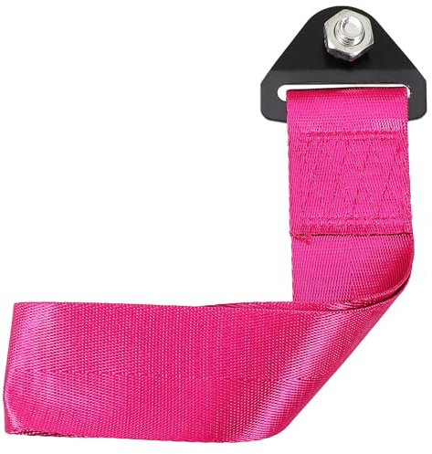 UTHCLO Correa Remolque Decorativa para Parachoques Coche Correa Arrastre Resistente Color Púrpura Accesorio Ligero y Fácil Instalación para Personalizar Vehículos