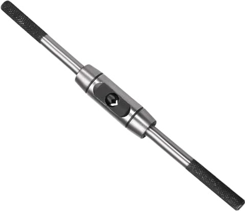 GDWD Adjustable Tap Wrench Handle, for M6-M14 Metric Taps, Hand Tapping Tool & Reamer Tapping Tool with Die-Casting & Body Steel Handle for Machinist Repair, Tapping Operations