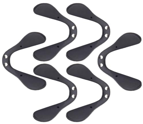 ROMISBABA 6pcs Non-slip Glasses Nose Rubber Pads for Optical Eyeglasses Skin-friendly Metal and Rubber Nose Cushions for Cycling and Outdoor Sports