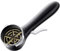 Espresso Coffee Machine Cleaning Brush for Grouphead 58mm 360° Cleaning Push-Up Coffee Maker Brush - Black