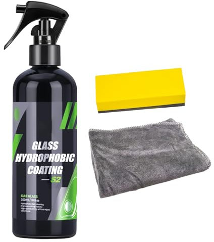 Repelente De Agua Para Parabrisas - Sellador Nano En Aerosol Para Vidrios De Vehículos | Spray Anti-empañamiento Multiusos Resistente A La Lluvia Para Parabrisas, Escudo Hidrofóbico Multiusos Para Ven