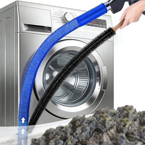 Dryer Vent Cleaner Kit, Dryer Lint Vacuum Attachment, Bendable Dryer Lint Remover And Flexible Dryer Lint Brush, Quickly Lint Remover, Suitable For Washer And Dryer