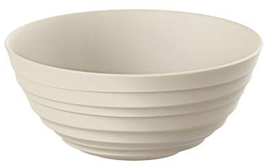 Guzzini - Tierra, Contenitore M in Plastica Riciclata, Ciotola - Argilla, Ø 18xh7,6 cm | 1090 cc - 17501879