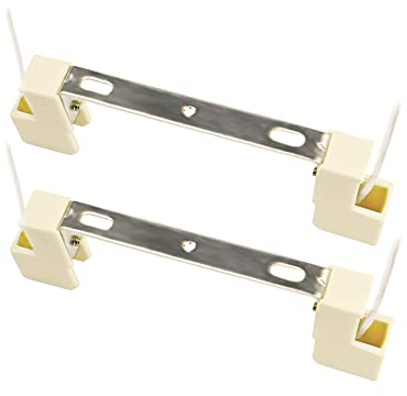 Douille pour Lampe R7S 118mm Halogène et Ampoule LED R7S, AC 100-240V, R7S J118 Linéaire Base Support Céramique pour Lampe Projecteur/Applique/Plafonnier, lot de 2
